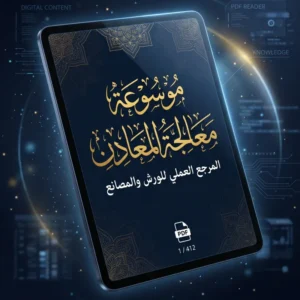 موسوعة معالجة المعادن — المرجع العملي للورش والمصانع