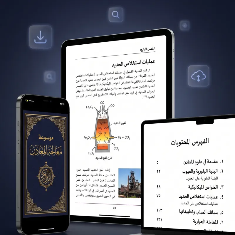 موسوعة معالجة المعادن — المرجع العملي للورش والمصانع